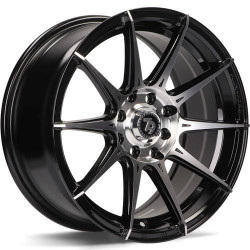 Cerchi in lega Seventy9 Scf-F 7.0x15 BFP - Black Front Polished