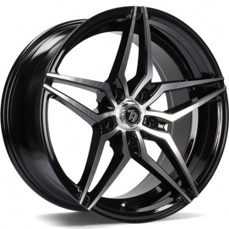 Cerchi in lega Seventy9 Sv-A 8.0x18 BFP - Black Front Polished