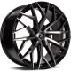 Cerchi in lega Seventy9 Sv-C 7.5x17 BFP - Black Front Polished