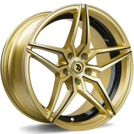 Cerchi in lega Seventy9 Sv-A 9.0x18 GBLMB - Gold Black Lip Milled Black