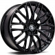 Cerchi in lega Seventy9 Sv-P 8.5x19 BG - Black Glossy