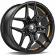 Cerchi in lega Seventy9 Sv-B 8.0x18 BGGIL - Black Matt Gold Inner Lip