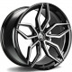 Cerchi in lega Seventy9 Scf-D 9.5x19 BFP - Black Front Polished