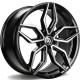 Cerchi in lega Seventy9 Scf-D 9.0x20 BFP - Black Front Polished