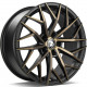 Cerchi in lega Seventy9 Sv-C 7.5x17 BGGF - Black Glossy Gold Front