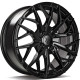Cerchi in lega Seventy9 Sv-C 7.0x16 BG - Black Glossy