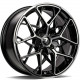 Cerchi in lega Seventy9 Scf-C 7.0x16 BFP - Black Front Polished