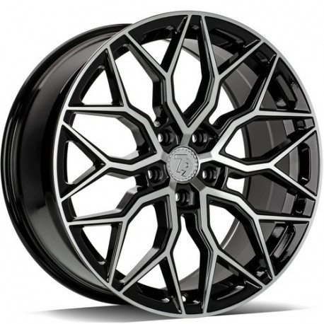 Cerchi in lega Seventy9 Sv-K 8.5x19 BFP - Black Front Polished