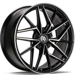 Cerchi in lega Seventy9 Scf-I 8.5x19 BFP - Black Front Polished