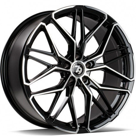 Cerchi in lega Seventy9 Scf-J 8.0x18 BFP - Black Front Polished