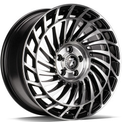 Cerchi in lega Seventy9 Scf-K 8.0x18 BFP - Black Front Polished