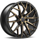 Cerchi in lega Seventy9 Sv-C 8.5x19 BGGF - Black Glossy Gold Front