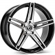 Cerchi in lega Wrath Wf-1 8.0x18 BP - Black polished