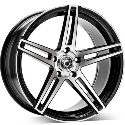 Cerchi in lega Wrath Wf-1 9.5x19 BP - Black polished