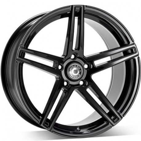Cerchi in lega Wrath Wf-1 9.5x19 BLK - Black Glossy