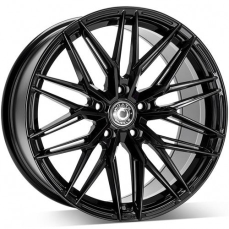 Cerchi in lega Wrath Wf-9 9.5x19 BLK - Black Glossy