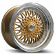 Cerchi in lega Forzza Malm 8.0x16 Gold/Lip Machined