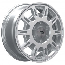 Cerchi in lega Arceo Lt1 6.5x16 Silver Diamond