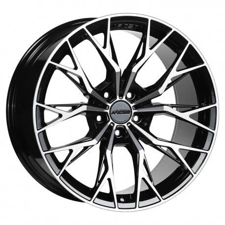 Cerchi in lega Arceo Roma 9.5x19 Black Diamond
