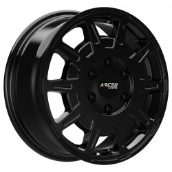 Cerchi in lega Arceo Lt1 6.5x16 Black