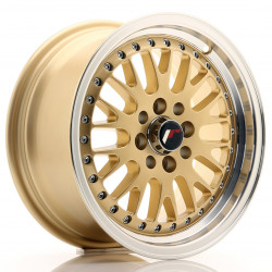 Cerchi in lega Japan Racing JR10 7.0x15 Gold w/ Machined Lip