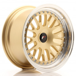 Cerchi in lega Japan Racing JR10 8.0x16 Gold w/ Machined Lip
