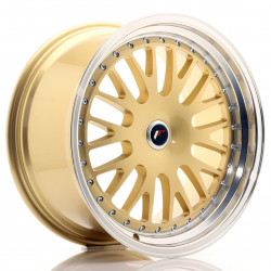 Cerchi in lega Japan Racing JR10 9.5x19 Gold w/ Machined Lip