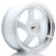 Cerchi in lega Japan Racing JR15 8.0x17 White w/ Machined Lip