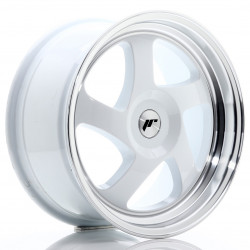 Cerchi in lega Japan Racing JR15 8.0x17 White w/ Machined Lip