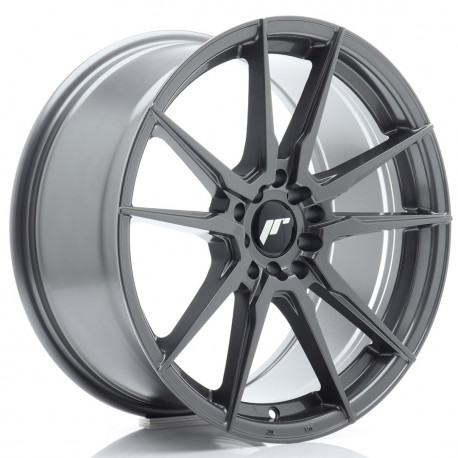 Cerchi in lega Japan Racing JR21 8.5x18 Hyper Gray