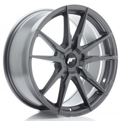 Cerchi in lega Japan Racing JR21 8.5x19 Hyper Gray