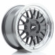Cerchi in lega Japan Racing JR23 8.0x16 Hyper Gray w/ Machined Lip