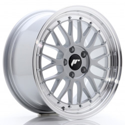 Cerchi in lega Japan Racing JR23 8.0x17 Hyper Silver w/ Machined Lip