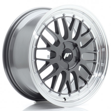 Cerchi in lega Japan Racing JR23 8.5x18 Hyper Gray w/ Machined Lip