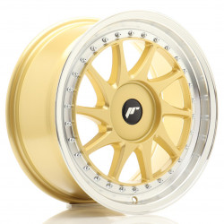 Cerchi in lega Japan Racing JR26 8.0x17 Gold w/ Machined Lip