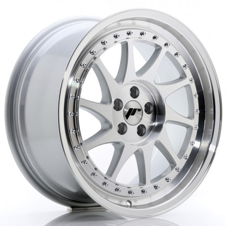 Cerchi in lega Japan Racing JR26 8.5x18 Silver Machined Face
