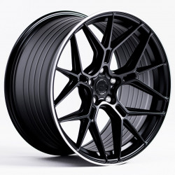 Cerchi in lega Japan Racing JR51 9.5x19 Satin Black w/ Machined Lip