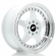 Cerchi in lega Japan Racing JR6 7.0x15 White w/ Machined Lip