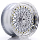 Cerchi in lega Japan Racing JR9 7.0x15 Silver w/ Machined Lip