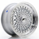 Cerchi in lega Japan Racing JR9 7.0x15 Silver w/ Machined Lip+Silver Rivets