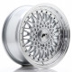 Cerchi in lega Japan Racing JR9 7.5x16 Silver w/ Machined Lip+Silver Rivets