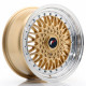 Cerchi in lega Japan Racing JR9 7.5x16 Gold w/ Machined Lip