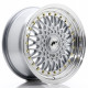 Cerchi in lega Japan Racing JR9 7.5x16 Silver w/ Machined Lip