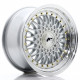 Cerchi in lega Japan Racing JR9 8.0x16 Silver w/ Machined Lip