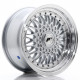 Cerchi in lega Japan Racing JR9 8.0x16 Silver w/ Machined Lip+Silver Rivets
