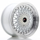 Cerchi in lega Japan Racing JR9 8.0x16 White w/ Machined Lip