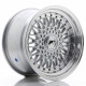 Cerchi in lega Japan Racing JR9 9.0x16 Silver w/ Machined Lip+Silver Rivets