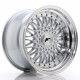 Cerchi in lega Japan Racing JR9 10.0x17 Silver w/ Machined Lip+Silver Rivets