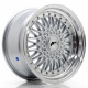 Cerchi in lega Japan Racing JR9 8.5x17 Silver w/ Machined Lip+Silver Rivets