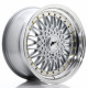 Cerchi in lega Japan Racing JR9 8.5x17 Silver w/ Machined Lip